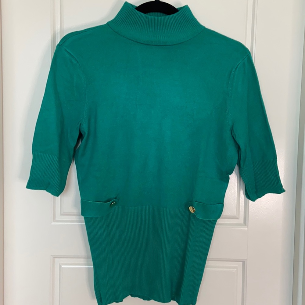 Cache short sleeve sweater